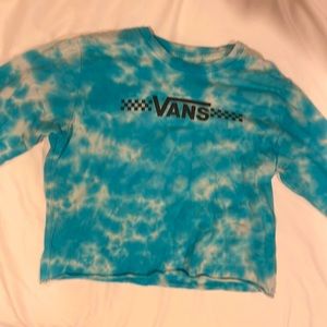 I am selling a vans blue tie die T-shirt which is really comfortable